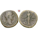 Roman Imperial Coins, Antoninus Pius, Sestertius 145-147, nearly vf