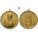 Vatican, Leone XII, Brass medal 1826, nearly EF