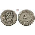 Roman Republican Coins, Mn. Fonteius, Denarius 85 BC, good vf