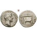 Roman Imperial Coins, Antoninus Pius, Denarius 145-161, vf
