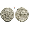 Roman Imperial Coins, Septimius Severus, Denarius 210, vf