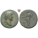 Roman Imperial Coins, Antoninus Pius, Dupondius 152-153, nearly vf