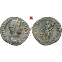 Roman Imperial Coins, Julia Mamaea, mother of Severus Alexander, Sestertius 230, vf