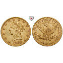 USA, 10 Dollars 1880, 15.05 g fine, vf-xf