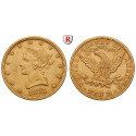 USA, 10 Dollars 1881, 15.05 g fine, good vf
