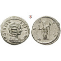 Roman Imperial Coins, Julia Domna, wife of Septimius Severus, Denarius 213, good xf