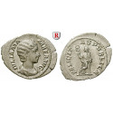 Roman Imperial Coins, Julia Mamaea, mother of Severus Alexander, Denarius 228, good xf