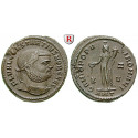 Roman Imperial Coins, Constantius I, Caesar, Follis 304-305, xf