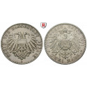 German Empire, Lübeck, 2 Mark 1901, A, vf-xf / good xf, J. 80