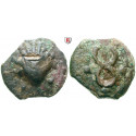 Roman Republican Coins, Aes Grave, Sextans 280-276 BC, good fine