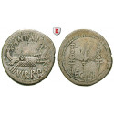 Roman Republican Coins, Marcus Antonius, Denarius 32-31 BC, VF