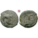 Roman Republican Coins, C. Censorinus, As 88 BC, fine