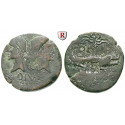 Roman Imperial Coins, Augustus, As 9/8 -3 v. Chr., nearly vf