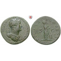 Roman Imperial Coins, Hadrian, Sestertius 119-121, vf