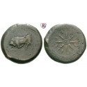 Sicily, The Campani, Bronze 344-336 BC, nearly vf