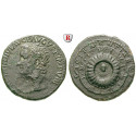 Roman Imperial Coins, Tiberius, Dupondius 34-35, nearly vf