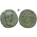 Roman Imperial Coins, Caracalla, Sestertius 210-211, nearly vf