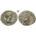 Roman Imperial Coins, Faustina Junior, wife of  Marcus Aurelius, Denarius 145-161, vf-xf