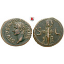 Roman Imperial Coins, Augustus, As 34-37, good VF / VF