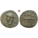 Roman Imperial Coins, Nero, Dupondius 65, good vf