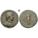 Roman Imperial Coins, Hadrian, Sestertius 121, good vf / vf