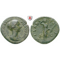 Roman Imperial Coins, Faustina Junior, wife of  Marcus Aurelius, As 145-146, vf