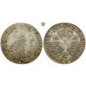 France, Louis XIV., Ecu aux trois coronnes 1710, VF