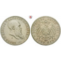 German Empire, Sachsen-Meiningen, Georg II., 5 Mark 1901, D, EF / EF-UNC, J. 150