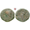 Roman Provincial Coins, Judaea, Gaza, Hadrian, AE 136-137, good fine