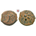 Judaea - Hasmonaen, Alexander Jannaeus, Prutah 103-76 BC, nearly vf