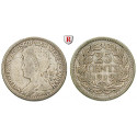 Netherlands, Kingdom Of The Netherlands, Wilhelmina I., 25 Cents 1912, fine-vf