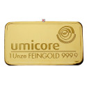 Federal Republic, 31,1 g Gold ingot, (BAR TYPE PICTURE), 31.1 g fine