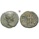 Roman Imperial Coins, Hadrian, Quadrans 134-138, vf