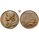 Medals on Persons, Mazarin, Jules - French politician and cardinal, Bronze medal o.J., FDC