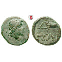 Tauric Chersonese, Pantikapaion, Bronze 250-200 BC, good vf