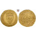 France, Charles VI., Ecu d´or à la couronne o.J., good VF