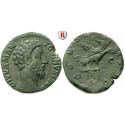 Roman Imperial Coins, Marcus Aurelius, Sestertius 180, good vf