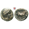 Thrace, Ainos, Diobol about 440-412 BC, vf