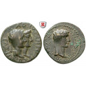 Roman Provincial Coins, Bosporus, Kingdom of Bosporus, Augustus, Bronze 11 BC-12 AD, vf