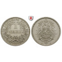 German Empire, Standard currency, 1 Mark 1887, A, xf, J. 9
