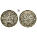 German Empire, Standard currency, 50 Pfennig 1896, A, vf, J. 15