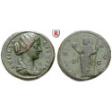 Roman Imperial Coins, Lucilla, wife of Lucius Verus, Dupondius 163-181, vf / f