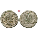 Roman Imperial Coins, Septimius Severus, Denarius 201, good vf
