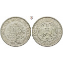 Weimar Republic, Standard currency, 5 Reichsmark 1928, G, vf-xf, J. 331