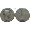 Roman Imperial Coins, Antoninus Pius, Sestertius after 161, vf