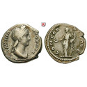 Roman Imperial Coins, Sabina, wife of Hadrian, Denarius vor 137, vf