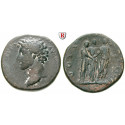 Roman Imperial Coins, Marcus Aurelius, Caesar, Sestertius 145, nearly vf