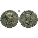 Roman Provincial Coins, Cilicia, Flaviopolis, Valerian I., Bronze 253/254 (year 181), vf