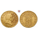 Spain, Carlos III, 1/2 Escudo 1765, VF