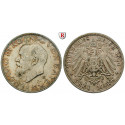 German Empire, Bayern, Ludwig III., 3 Mark 1914, D, vf-xf, J. 52